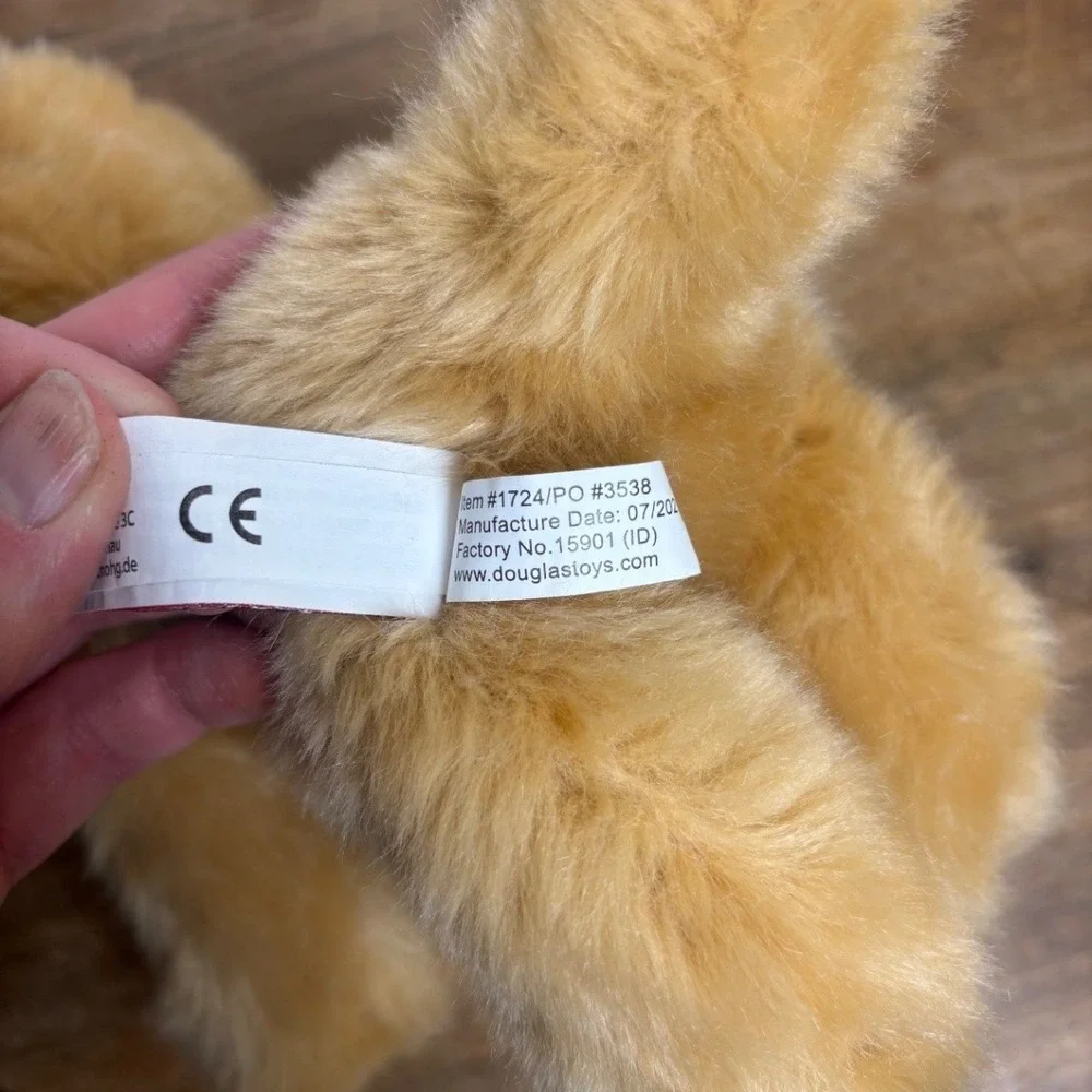 Douglas Cuddle Toys 1724 Chap Golden Retriever Puppy Plush Dog Soft Tan Small